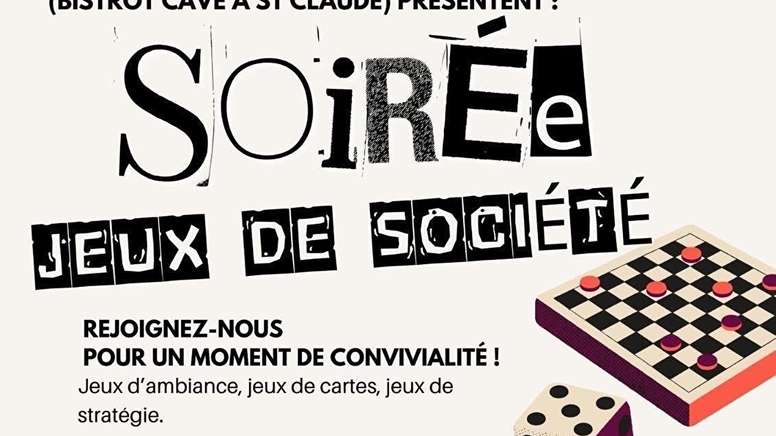 Boîte Ludik - soirée jeux de société