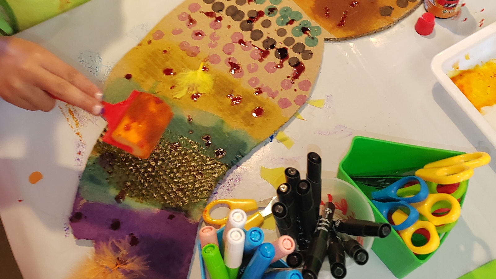 Visite-atelier 'Plumes et couleurs'