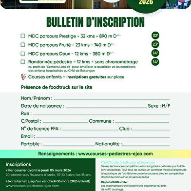 Le Trail de la Maison du Comté