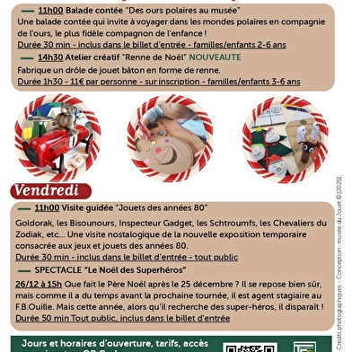 Visite guidée 'Jeux et jouets des années 80'