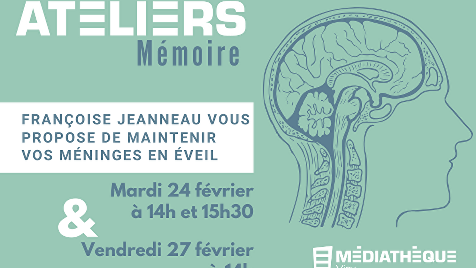 Médiathèque de Viry : Ateliers mémoire