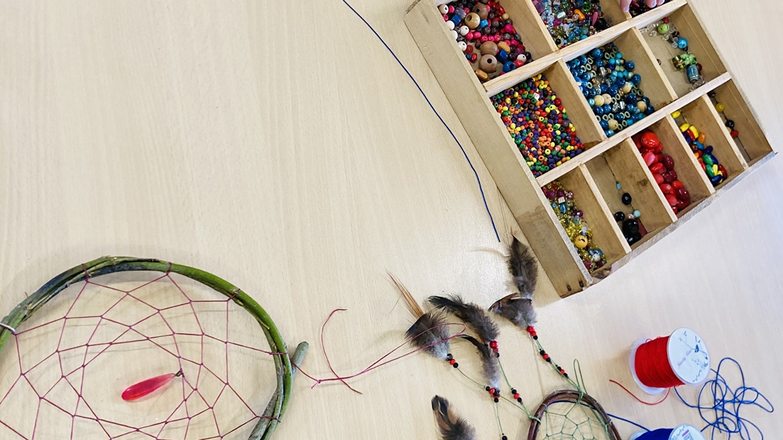 Atelier « Fabrication d’un attrape-rêves » (7-13 ans)