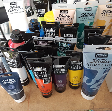 Stage de peinture acrylique